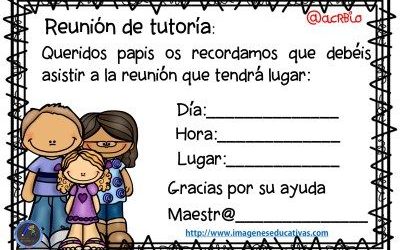 REUNIONES INICIALES DE TUTORÍAS 2019/2020