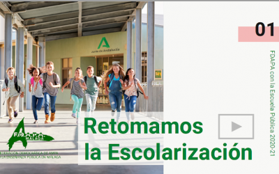 Retomamos la escolarización curso 2020/2021