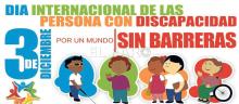 3 de diciembre, DÍA INTERNACIONAL DE LAS PERSONAS CON DISCAPACIDAD